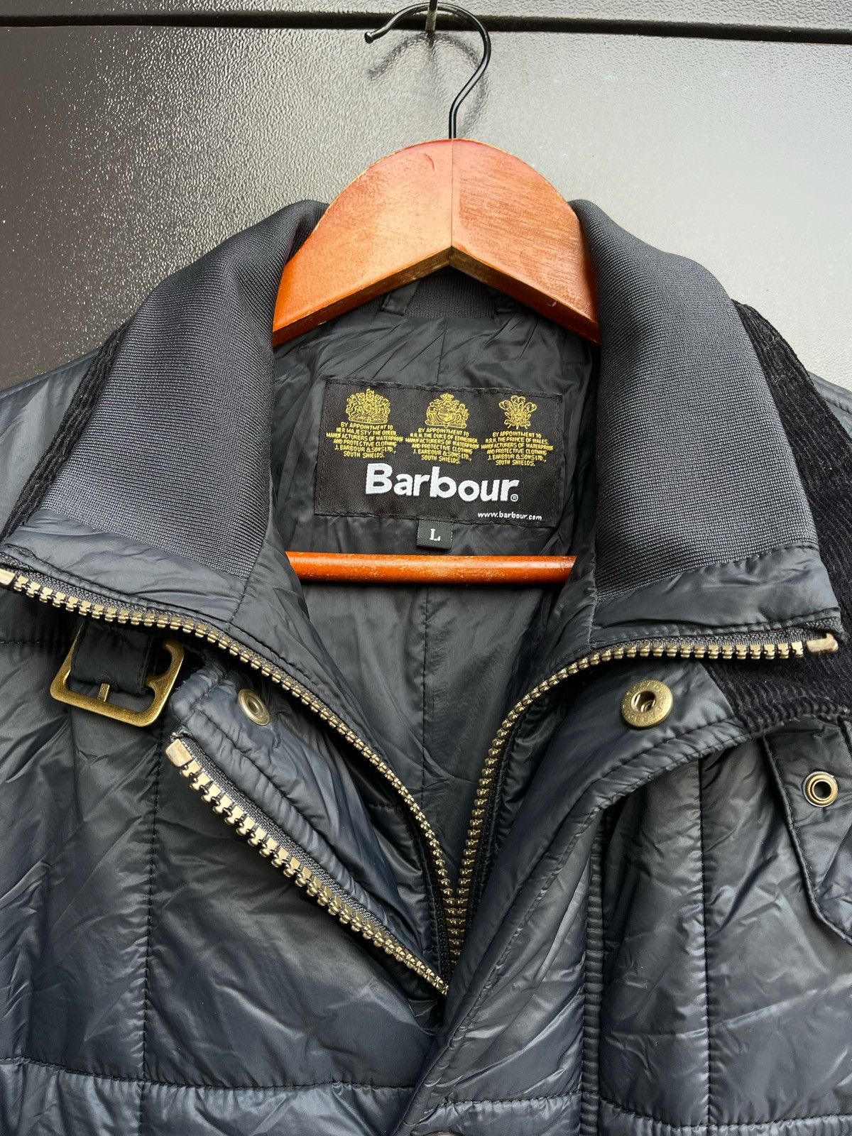 Barbour Barbour Roxbury British Jacket MQU0829 Black Quilted Coat Size US L / EU 52-54 / 3 - 6 Thumbnail