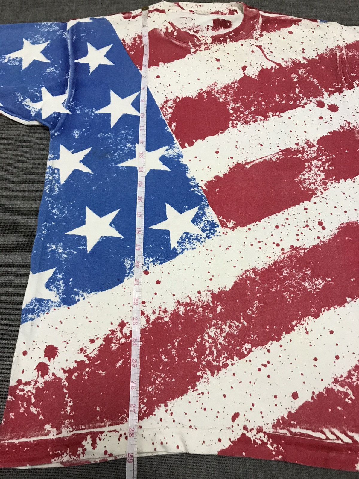 Vintage Vintage Tees Amarican Flag like FitthColumn Design Size US M / EU 48-50 / 2 - 11 Thumbnail