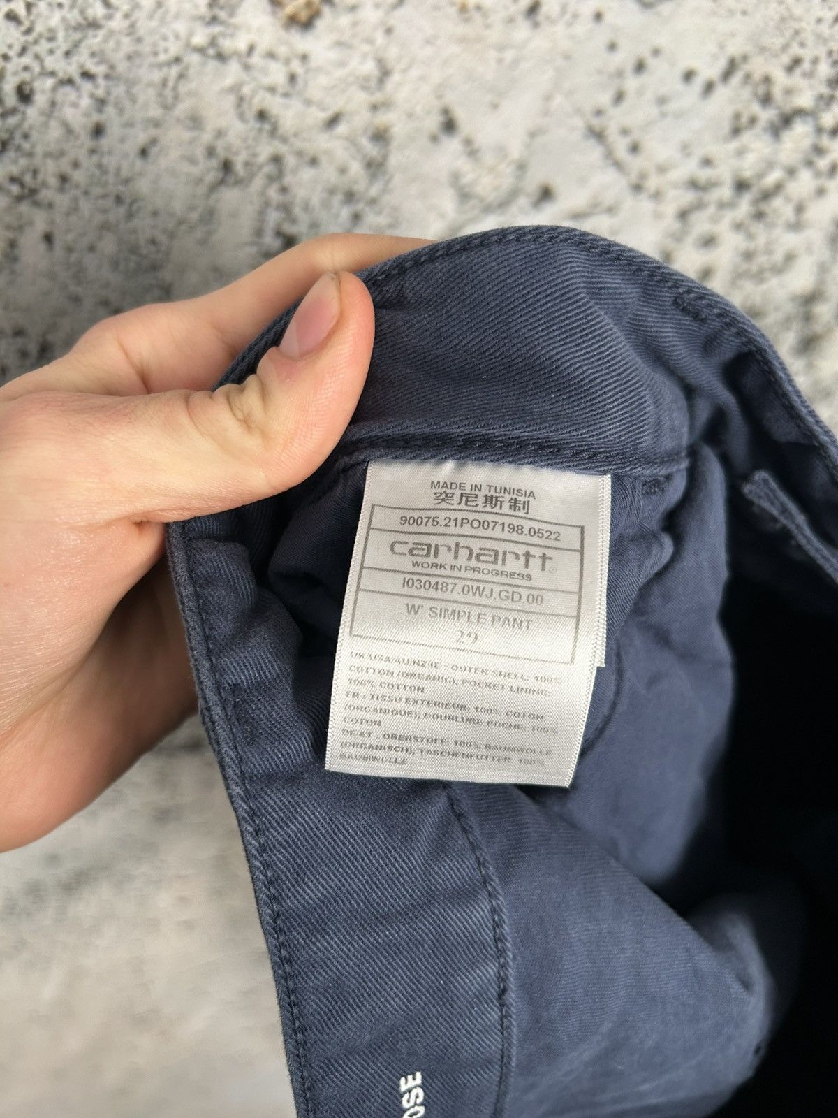 Carhartt Carhartt WiP RW Loose Simple Pant Streetwear Skateboarding Size US 29 - 7 Thumbnail