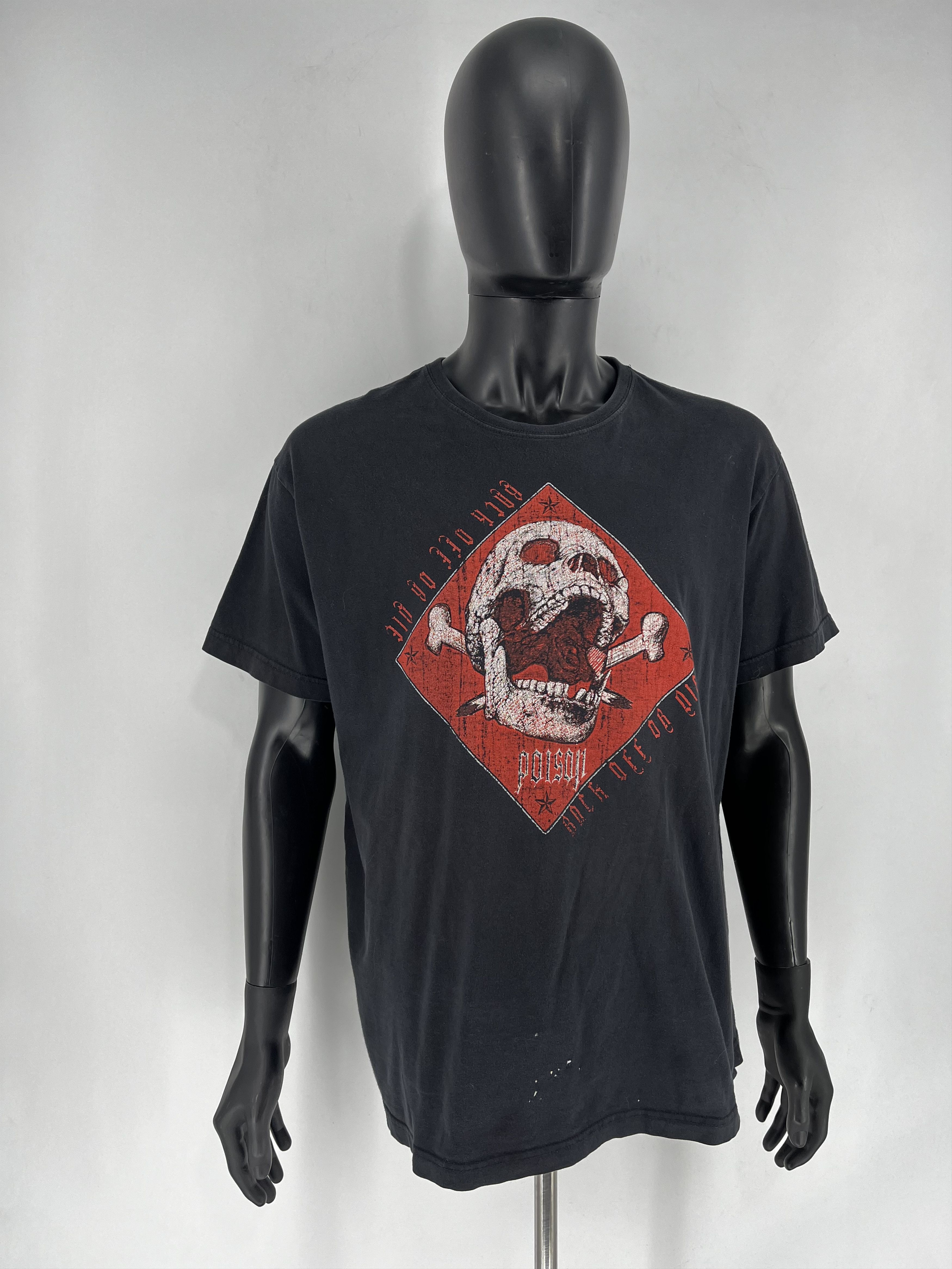 Band Tees × Vintage Y2K Poison American Rock Band Reissue T Shirt Size XXL Size US XXL / EU 58 / 5 - 3 Thumbnail