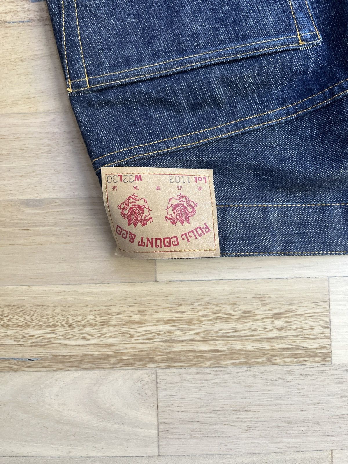 Full Count & Co. Fullcount 1102 Raw Denim Size US 32 / EU 48 - 6 Thumbnail
