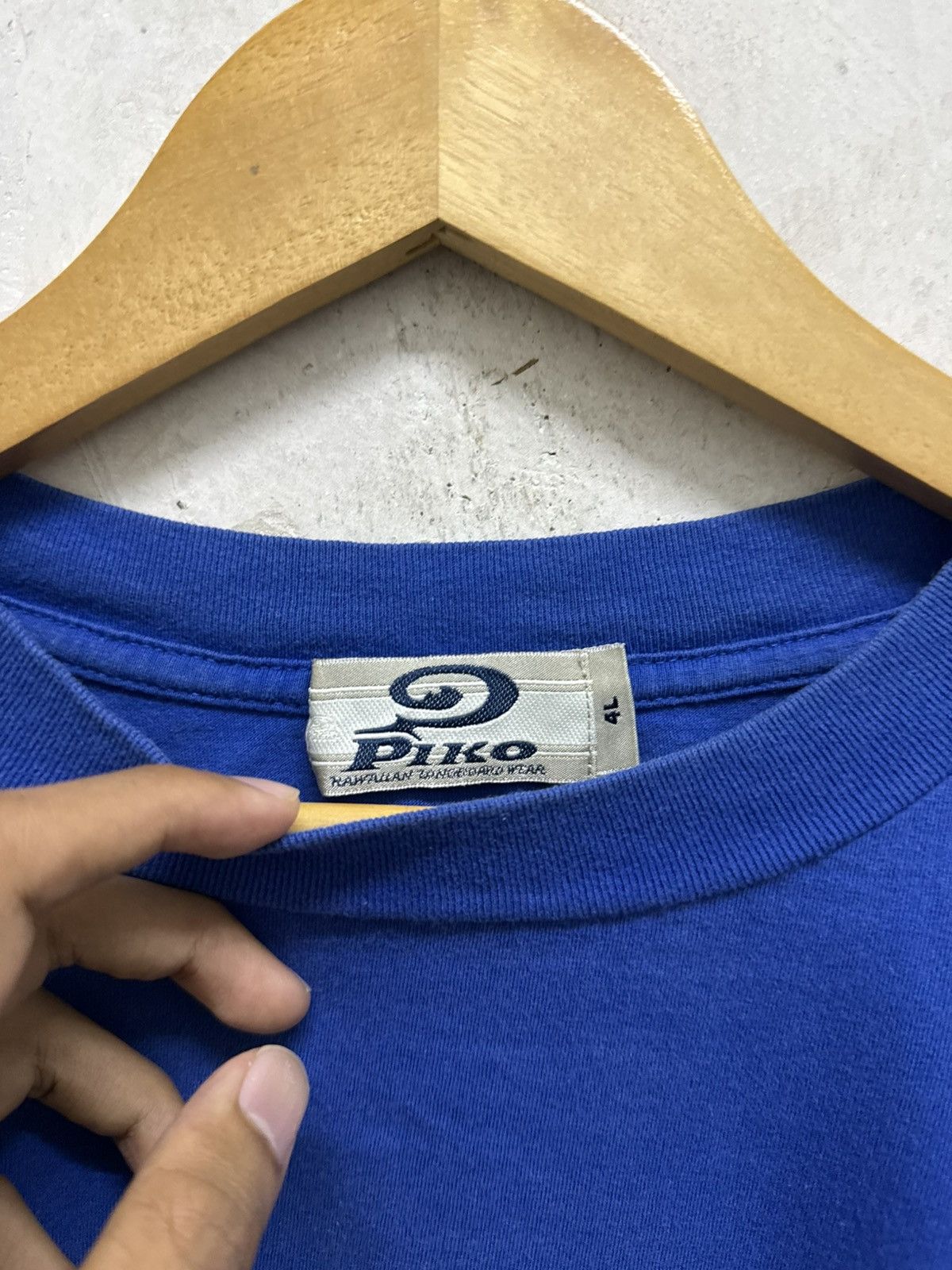 Japanese Brand Distressed Piko Hawaiian Longboard Surfwear Size US XXL / EU 58 / 5 - 6 Thumbnail