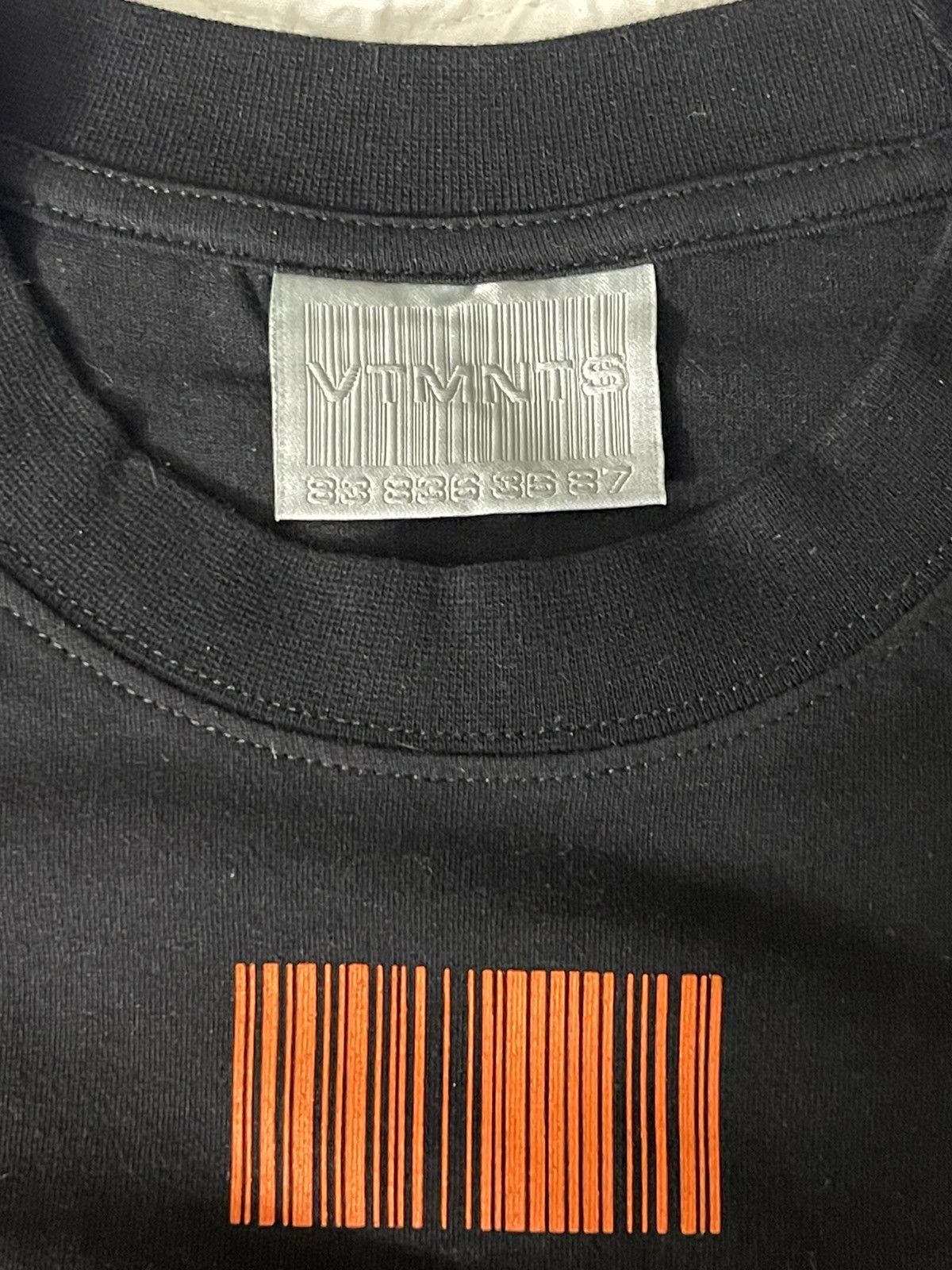 VTMNTS × Vetements VTMNTS Vetements barcode definition longsleeve oversized Size US XS / EU 42 / 0 - 4 Thumbnail
