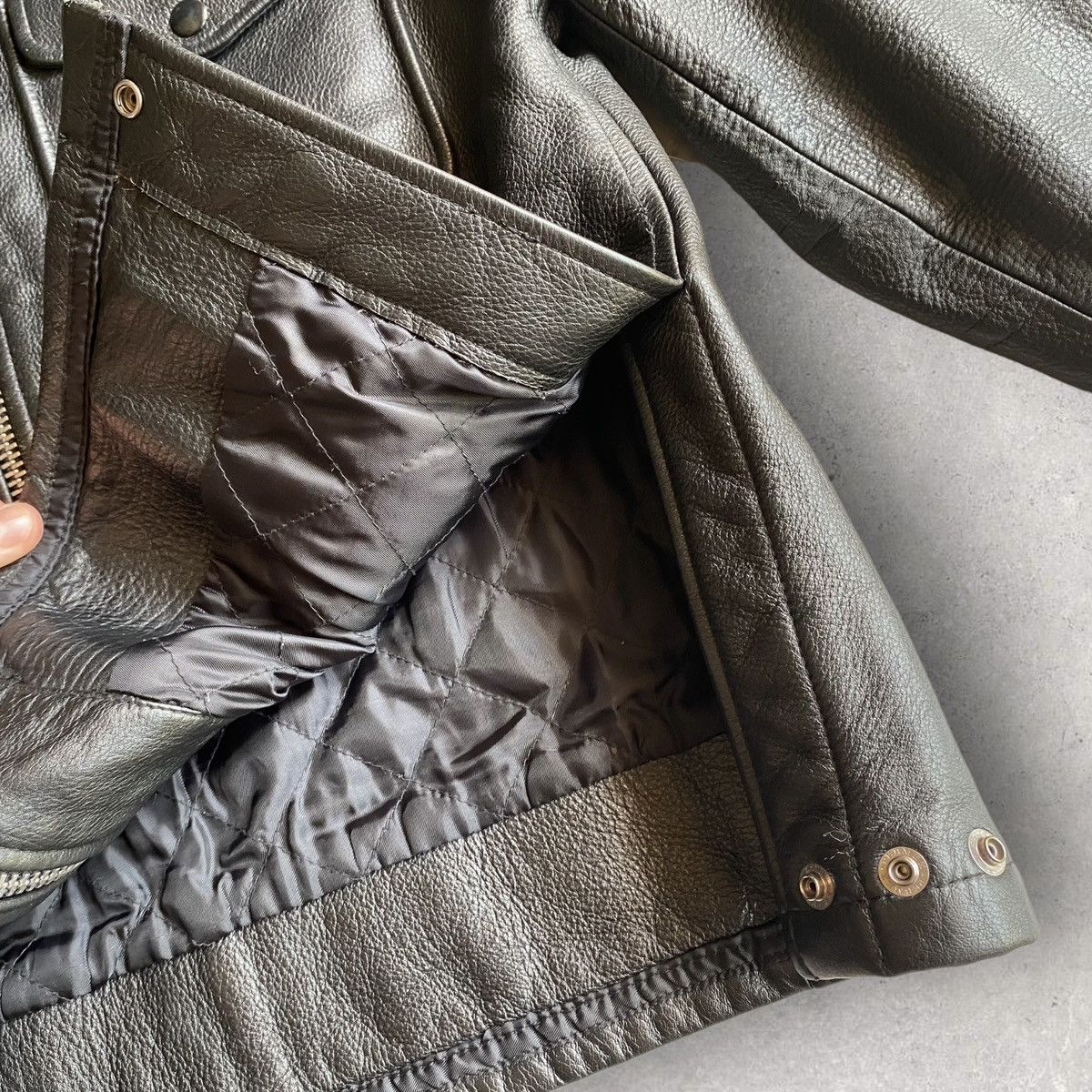 Neighborhood Fall00-01 Highway Patrol Leather Jacket Size US M / EU 48-50 / 2 - 3 Thumbnail