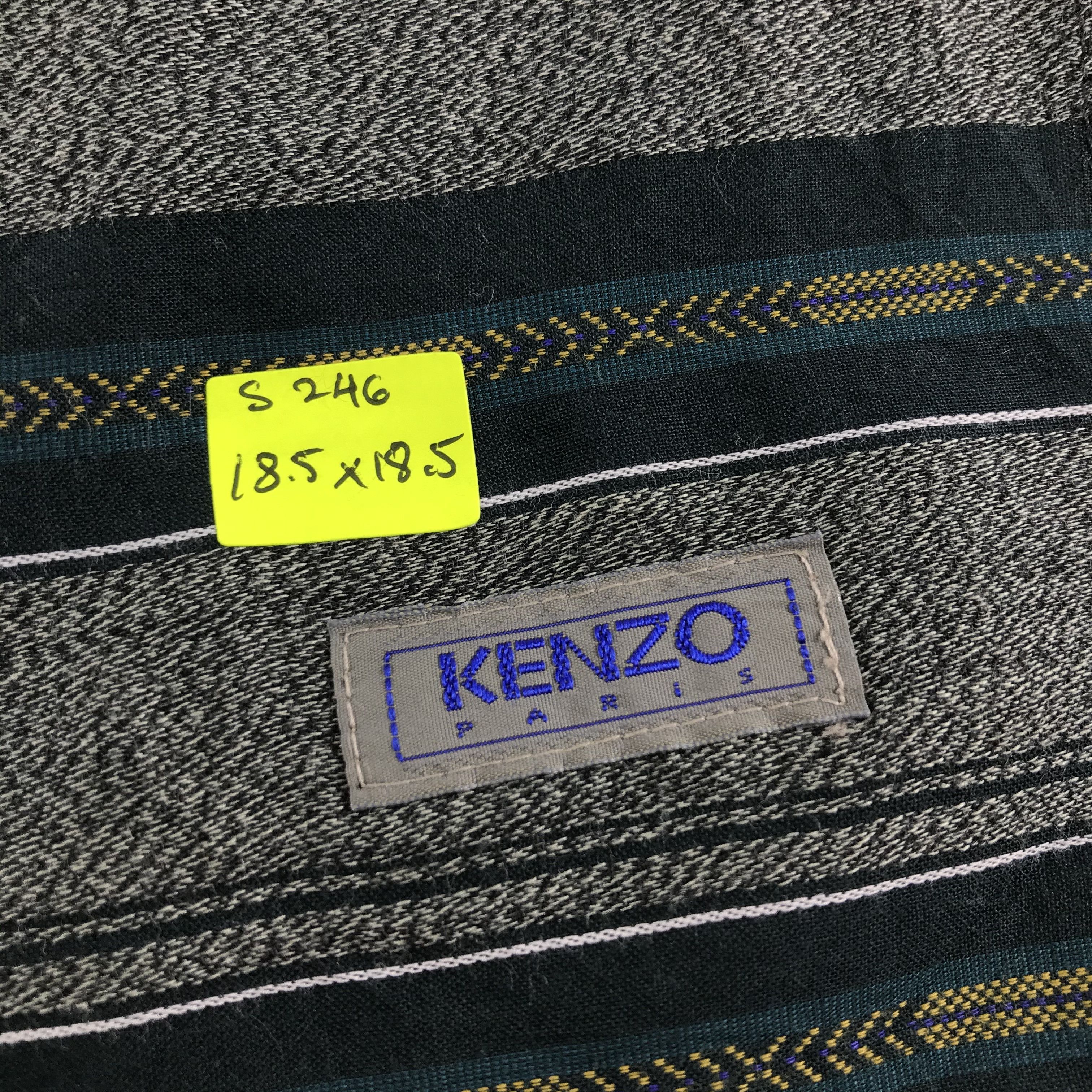 Kenzo × Vintage Kenzo Bandana / Handkerchief / Neckerchief - S246 Size ONE SIZE - 5 Thumbnail