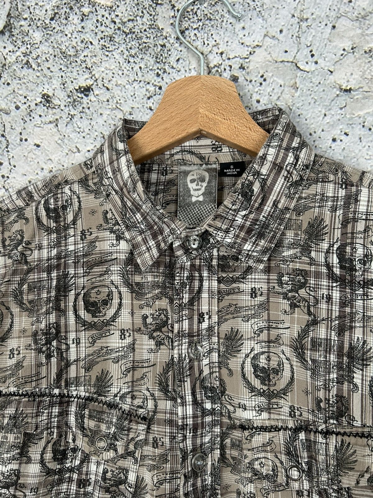 Vintage Vintage Avantgarde Grunge Punk Shirt Y2K 00s Hype Size US S / EU 44-46 / 1 - 3 Thumbnail