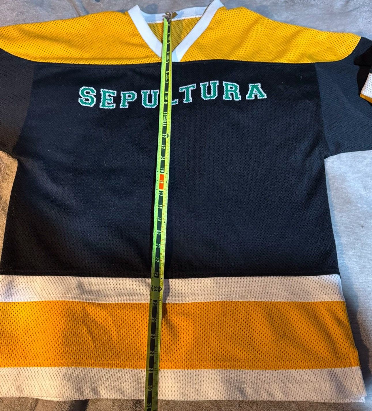 Vintage Rare Vintage Sepultura Hockey Jersey Size US L / EU 52-54 / 3 - 7 Thumbnail