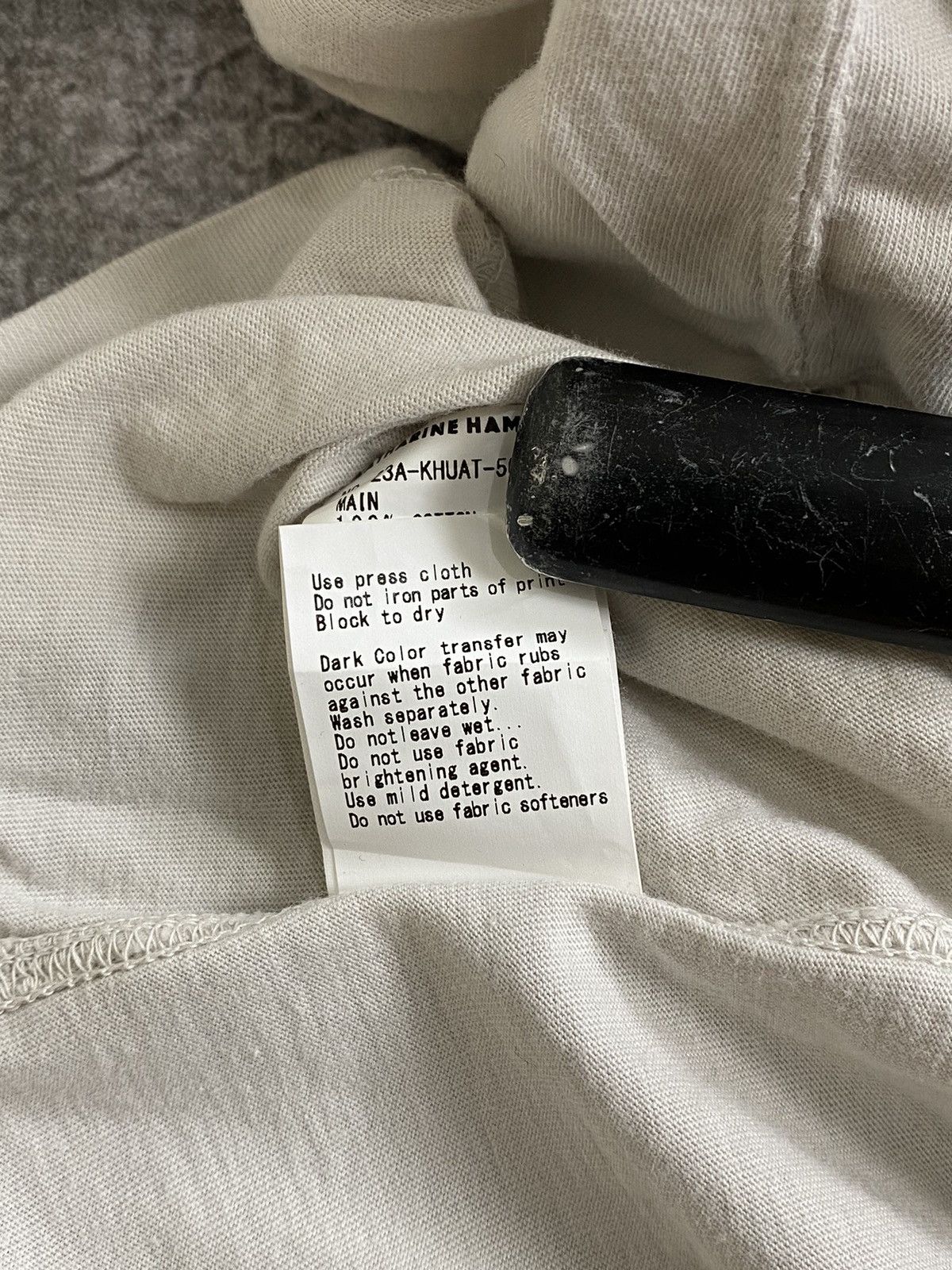 Katharine Hamnett London Stop And Think Longsleeve Size US L / EU 52-54 / 3 - 7 Thumbnail