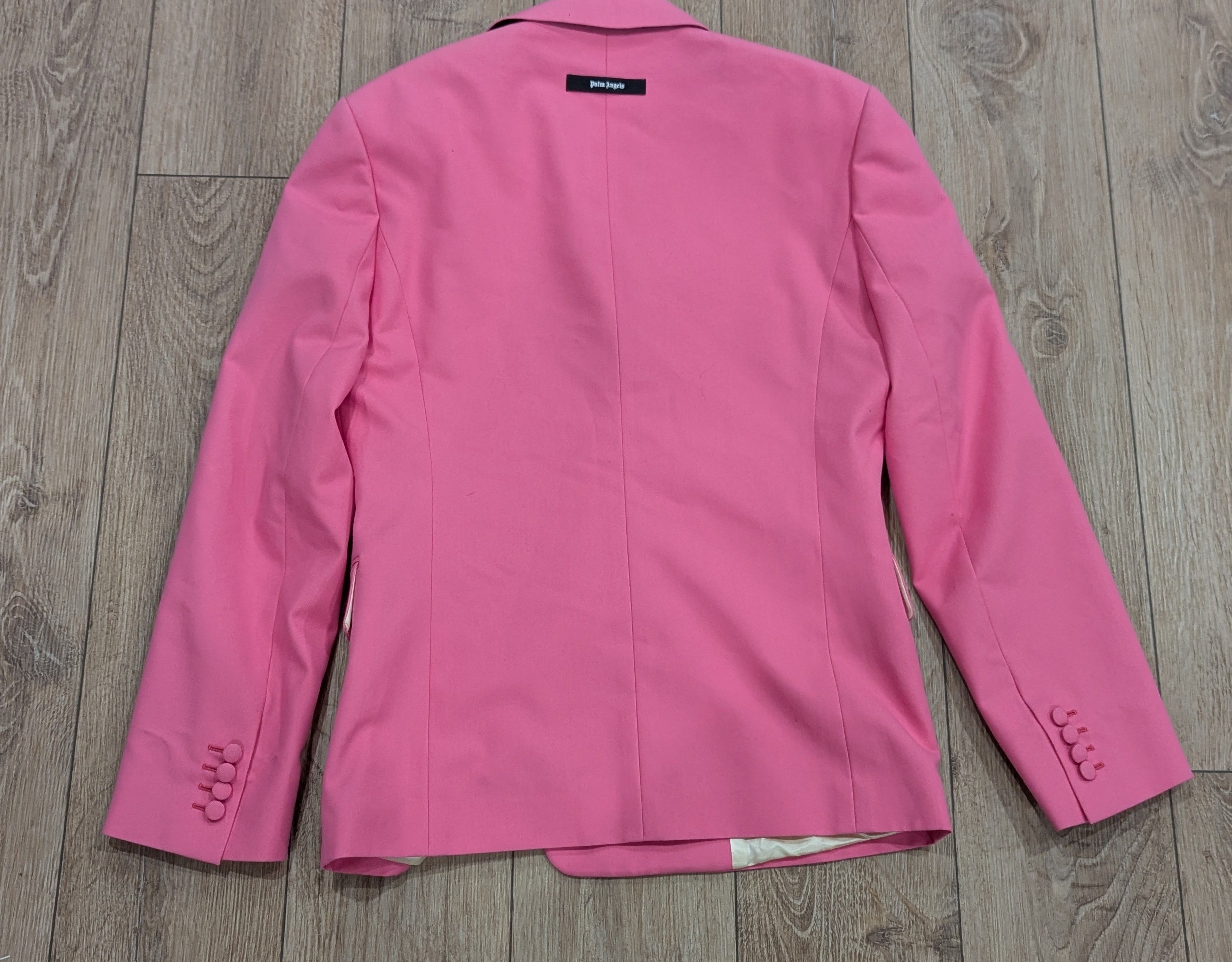 Palm Angels PALM ANGELS "Sonny" Double Breasted Blazer 50R US 40R Size 40R - 4 Thumbnail