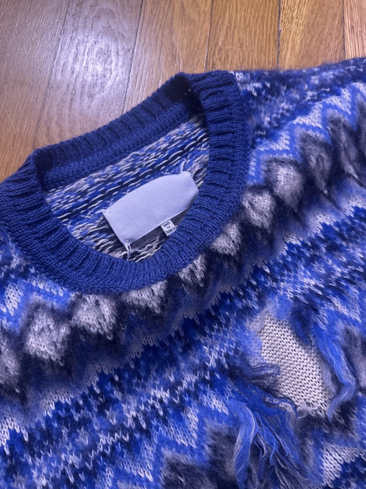 Maison Margiela Maison Margiela John Gallianio FW22 Fair Isle Runway Sweater Size US M / EU 48-50 / 2 - 3 Thumbnail