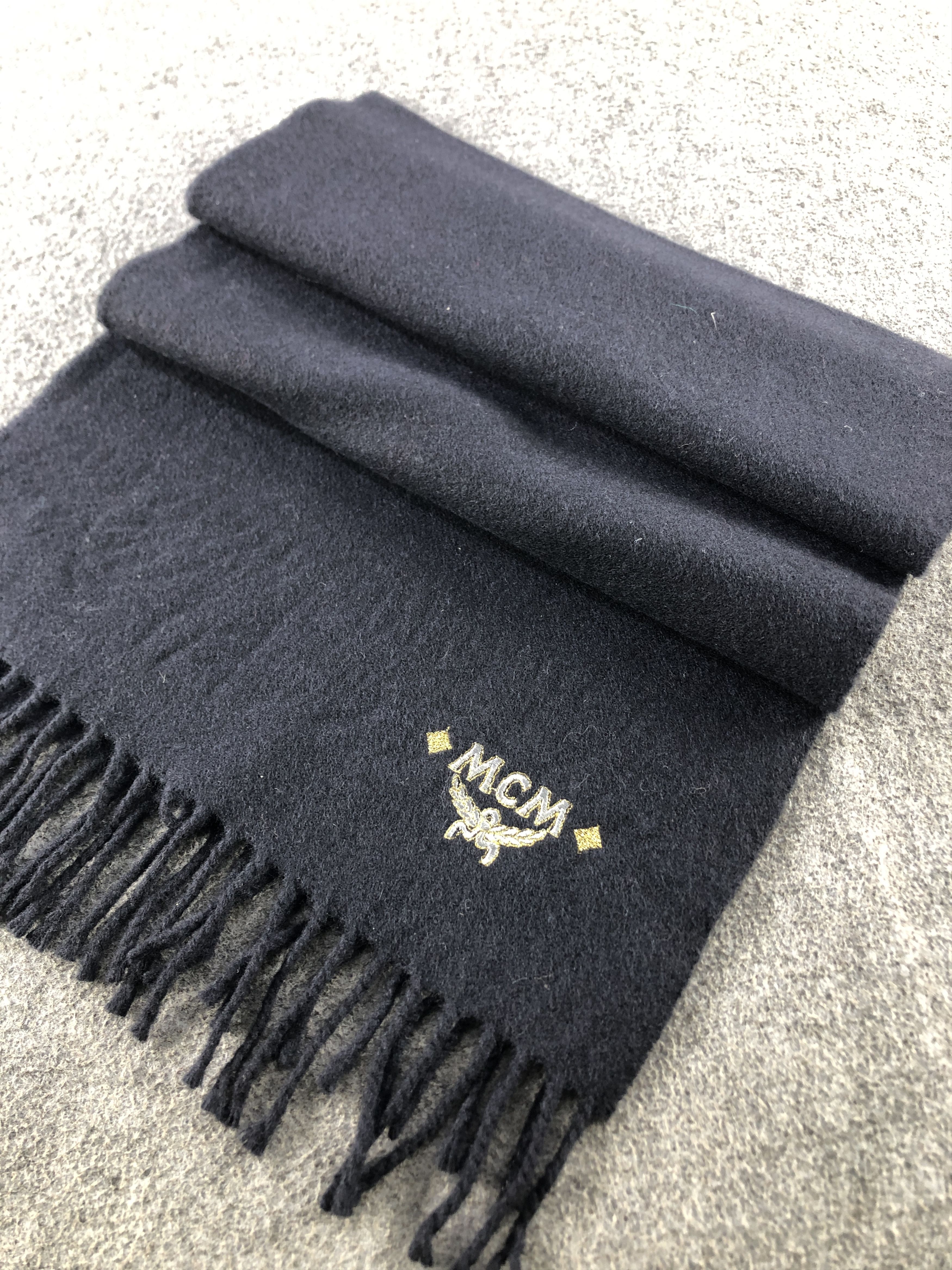 MCM MCM Wool Scarf / Muffler / Neckwear P761 Size ONE SIZE - 3 Thumbnail