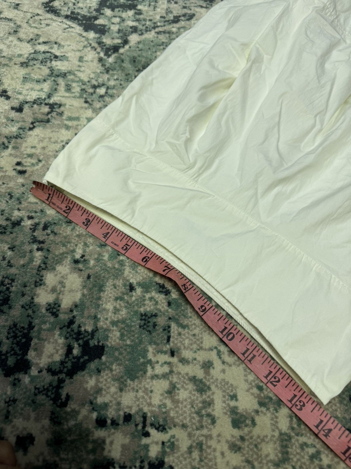 Jil Sander × Vintage VINTAGE JIL SANDER OFF WHITE MID LENGTH SKIRT Size 28" / US 6 / IT 42 - 3 Thumbnail
