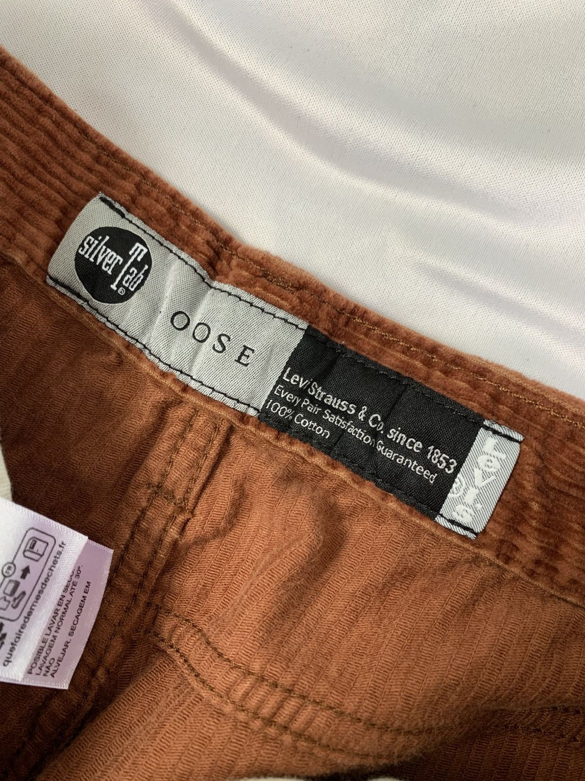 Levi's Silver tab levis corduroy multipocket pant Size US 33 - 5 Thumbnail