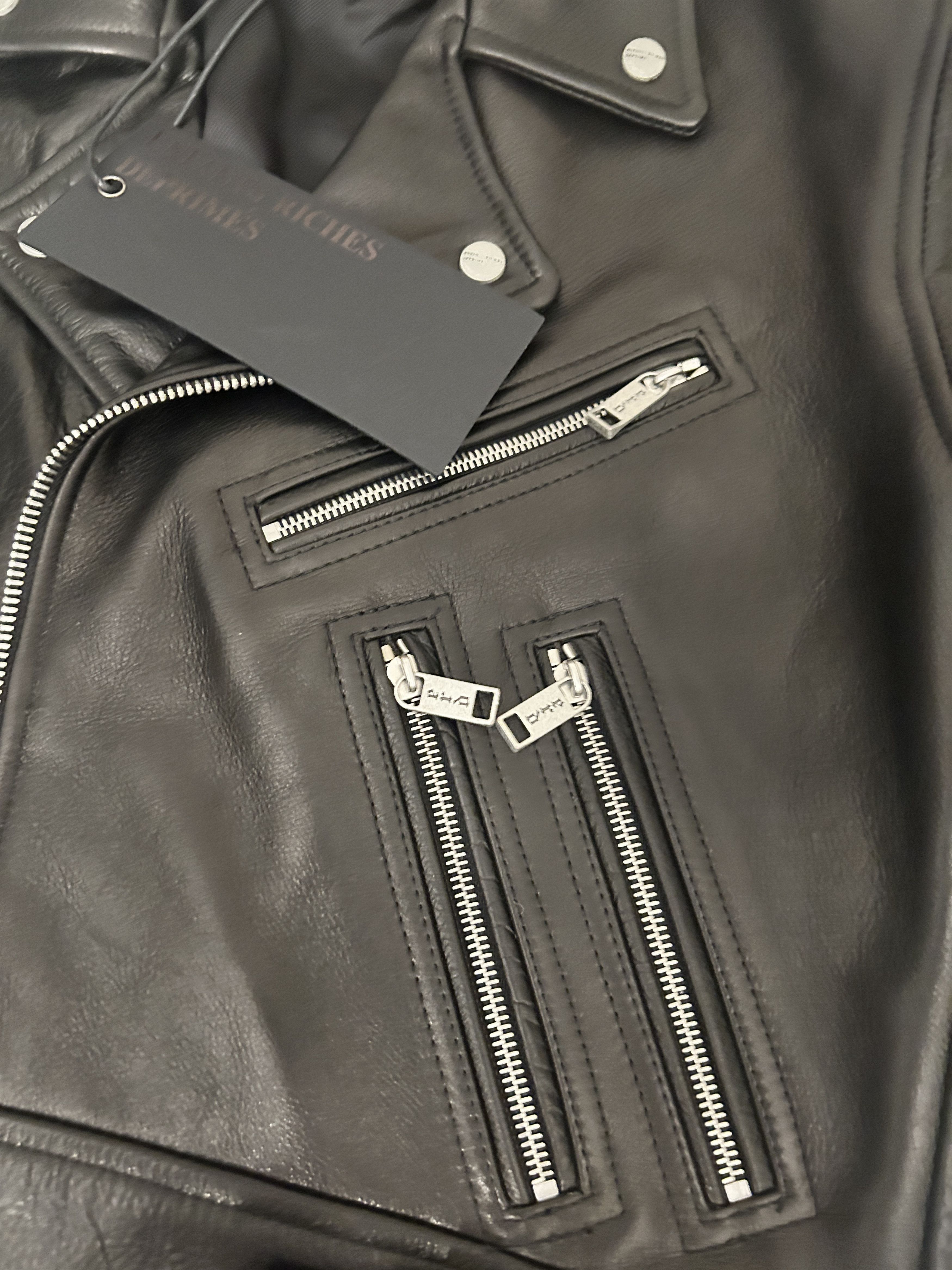 Enfants Riches Deprimes Enfants Riches Déprimés Black Rose Buckle Leather Jacket Size US M / EU 48-50 / 2 - 6 Thumbnail