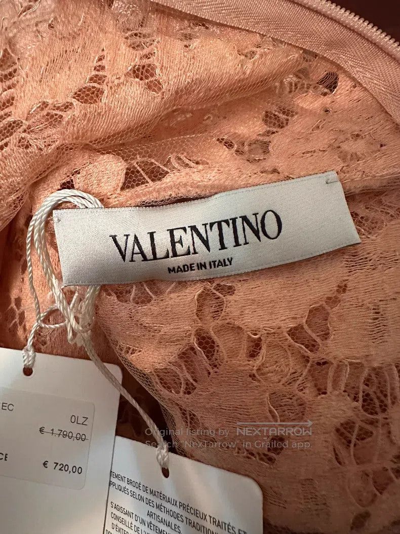 Valentino Valentino Nude pink lace top Size M / US 6-8 / IT 42-44 - 4 Thumbnail