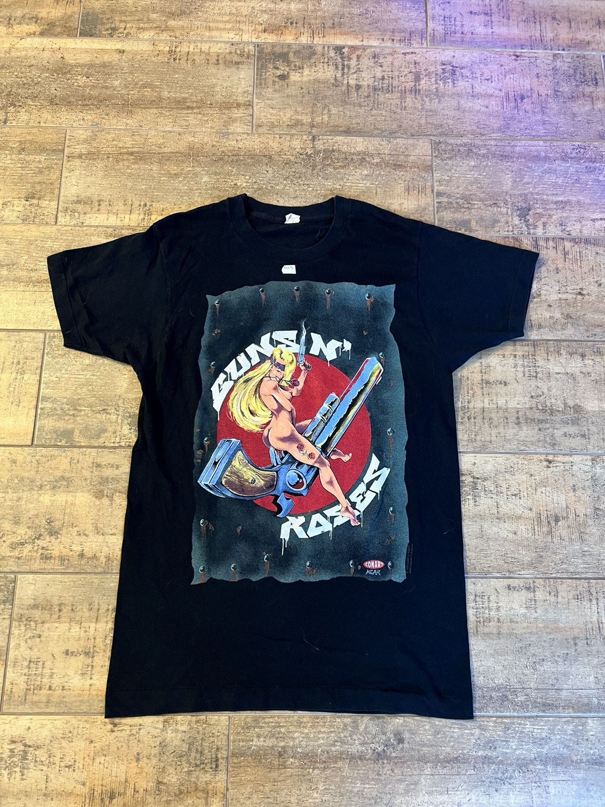 Band Tees × Guns N' Roses × Vintage Guns N’ Roses 1992 vintage tee Tis , t-shirt conart mear Size US M / EU 48-50 / 2 - 2 Thumbnail