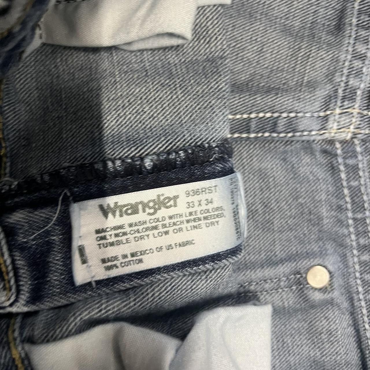 Japanese Brand × Vintage Vintage Y2K/2000s Tall Workwear essential Denim Jeans! Size US 33 - 6 Thumbnail