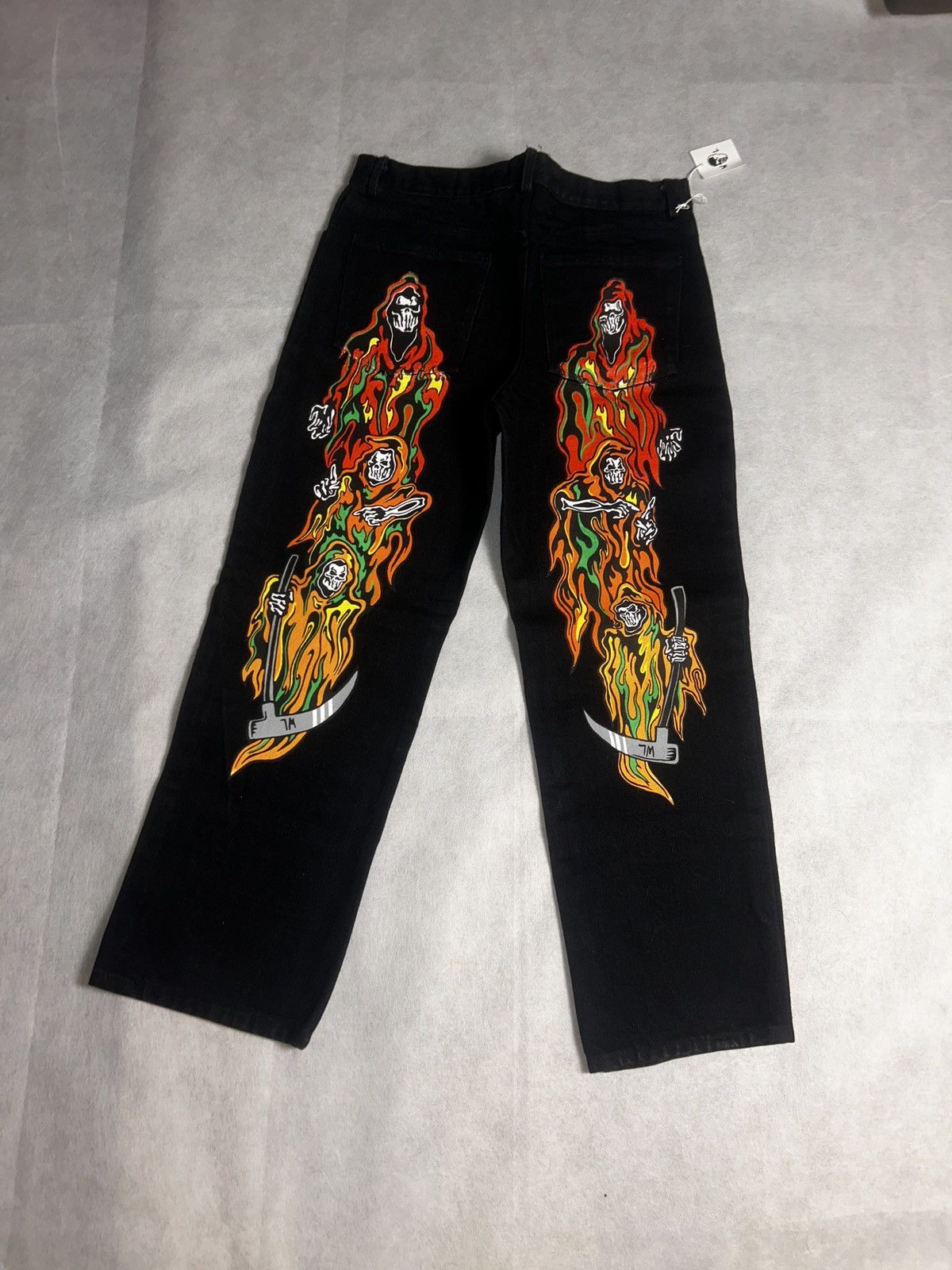 Warren Lotas Multicolor Reaper Warran Lotas Jeans Size US 38 / EU 54 - 1 Thumbnail