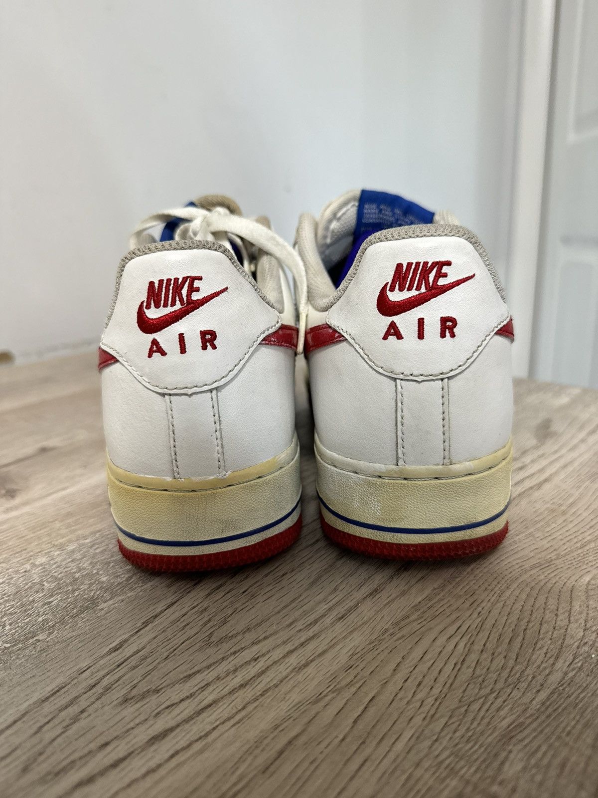 Nike Nike Air Force 1 Low 2012 University Red Size US 9 / EU 42 - 5 Thumbnail