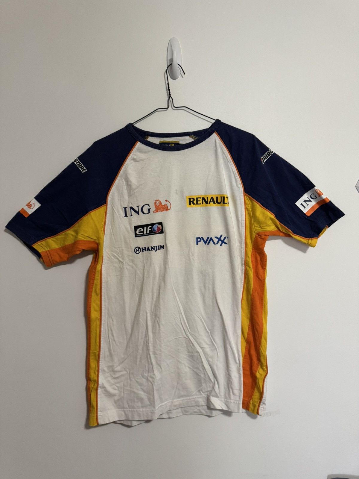 Vintage Vintage Renault Racing Shirt Size US L / EU 52-54 / 3 - 1 Thumbnail