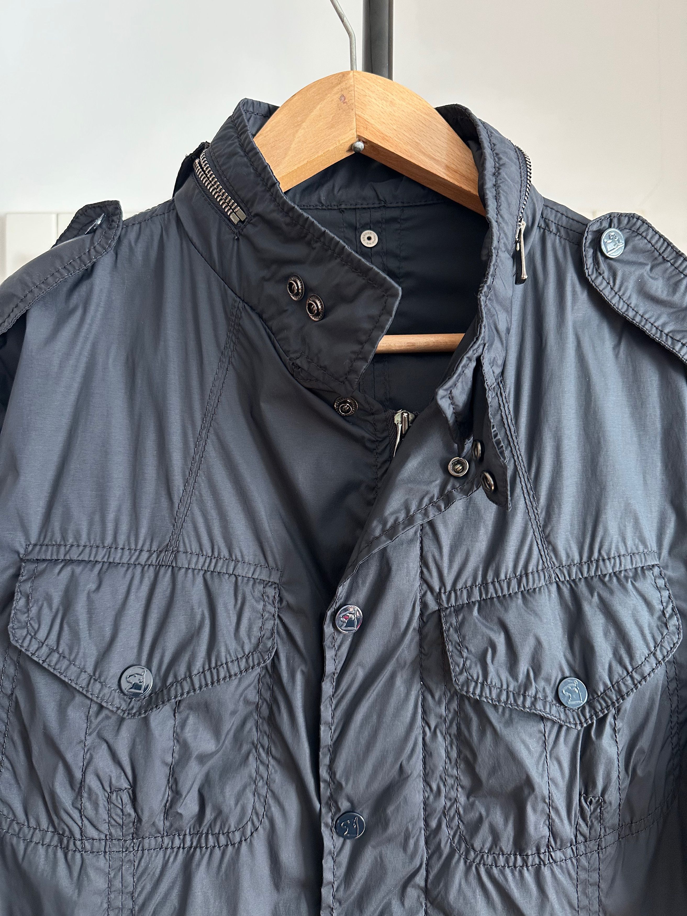 Montecore Montecore light jacket navy blue hooded windbreaker Size US M / EU 48-50 / 2 - 4 Thumbnail