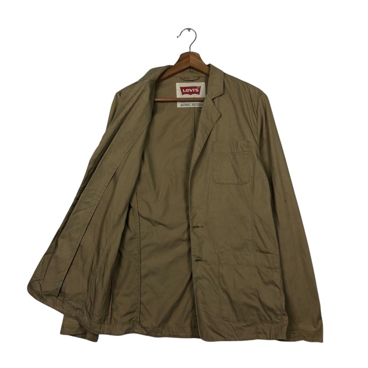 Japanese Brand 📌Vintage Chore Biker Jacket Levi's Multi Pockets Size US M / EU 48-50 / 2 - 12 Thumbnail