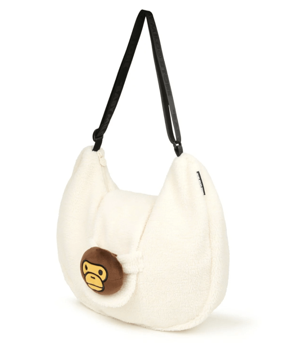 Bape Bape BABY MILO FAUX FUR SMALL TOTE BAG Size ONE SIZE - 2 Thumbnail