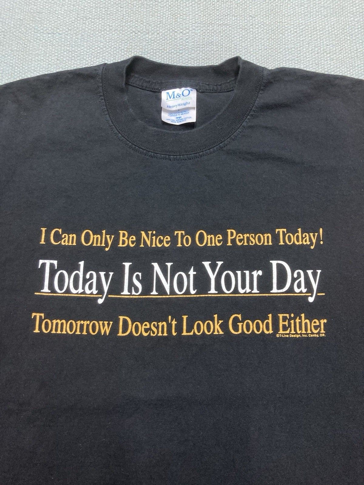 Vintage y2k t shirt can only be nice to one person today hot topic L Size US L / EU 52-54 / 3 - 2 Thumbnail