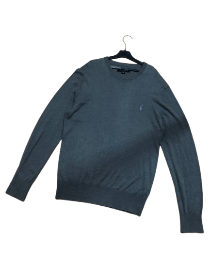 Allsaints Vintage Allsaints Embroidered Logo Sweater Size M Size US M / EU 48-50 / 2 - 1 Thumbnail