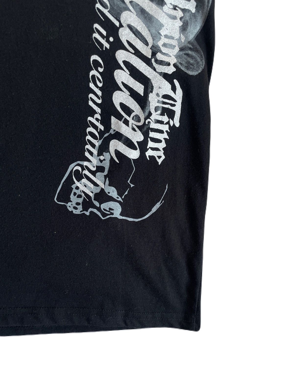 If Six Was Nine 2000s Japanese archive Vkei Glitter Gothic Poem Tee Size US S / EU 44-46 / 1 - 6 Thumbnail