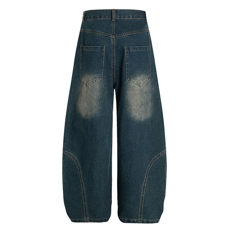 Vintage Men's Japanese-Style Retro Distressed Ripped Jeans Size US 32 / EU 48 - 2 Thumbnail