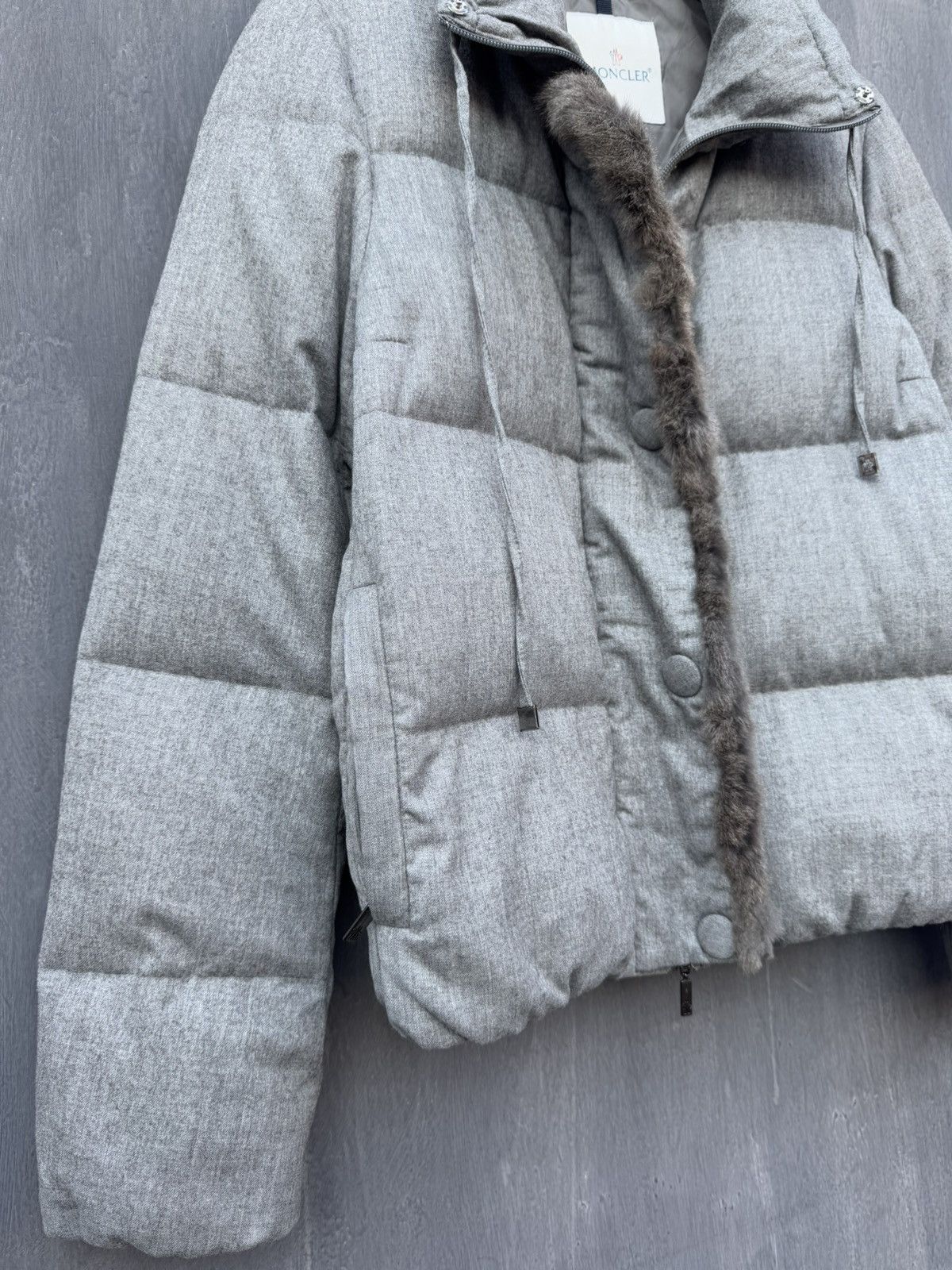 Moncler Moncler Adonide X Loro Piana Down Wool Jacket Size 3 Size XS / US 0-2 / IT 36-38 - 6 Thumbnail