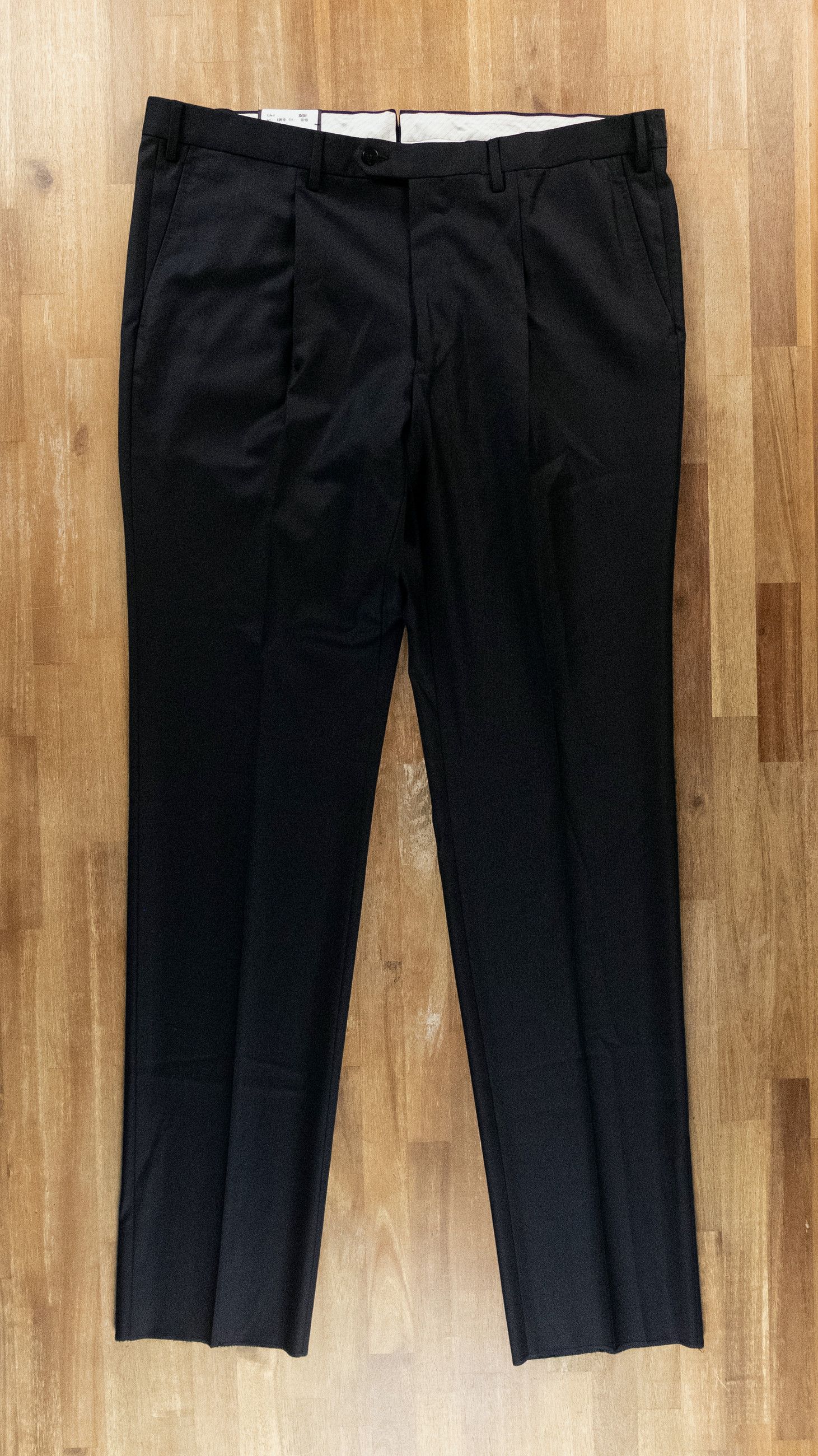 Caruso CARUSO navy blue wool dress pants trousers 42 / 58 Size US 42 / EU 58 - 1 Thumbnail