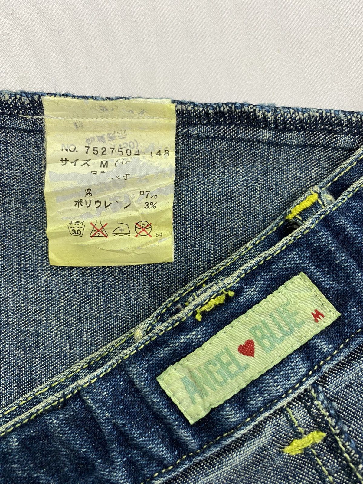 Angel Blue Angel Blue Distressed Denim Skirt Size 27" / US 4 / IT 40 - 8 Thumbnail