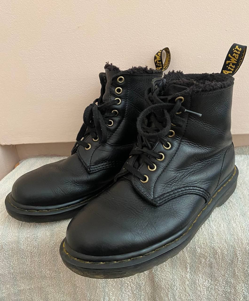 Dr. Martens × Vintage 🔥 Vintage DR. MARTENS 1460 PASCAL FL Size US 5.5 / EU 38 - 3 Thumbnail