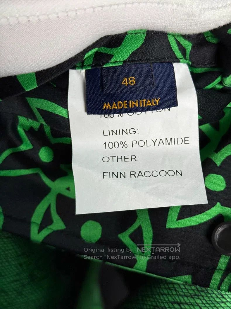 Louis Vuitton Louis Vuitton Green print show coat Size US M / EU 48-50 / 2 - 6 Thumbnail
