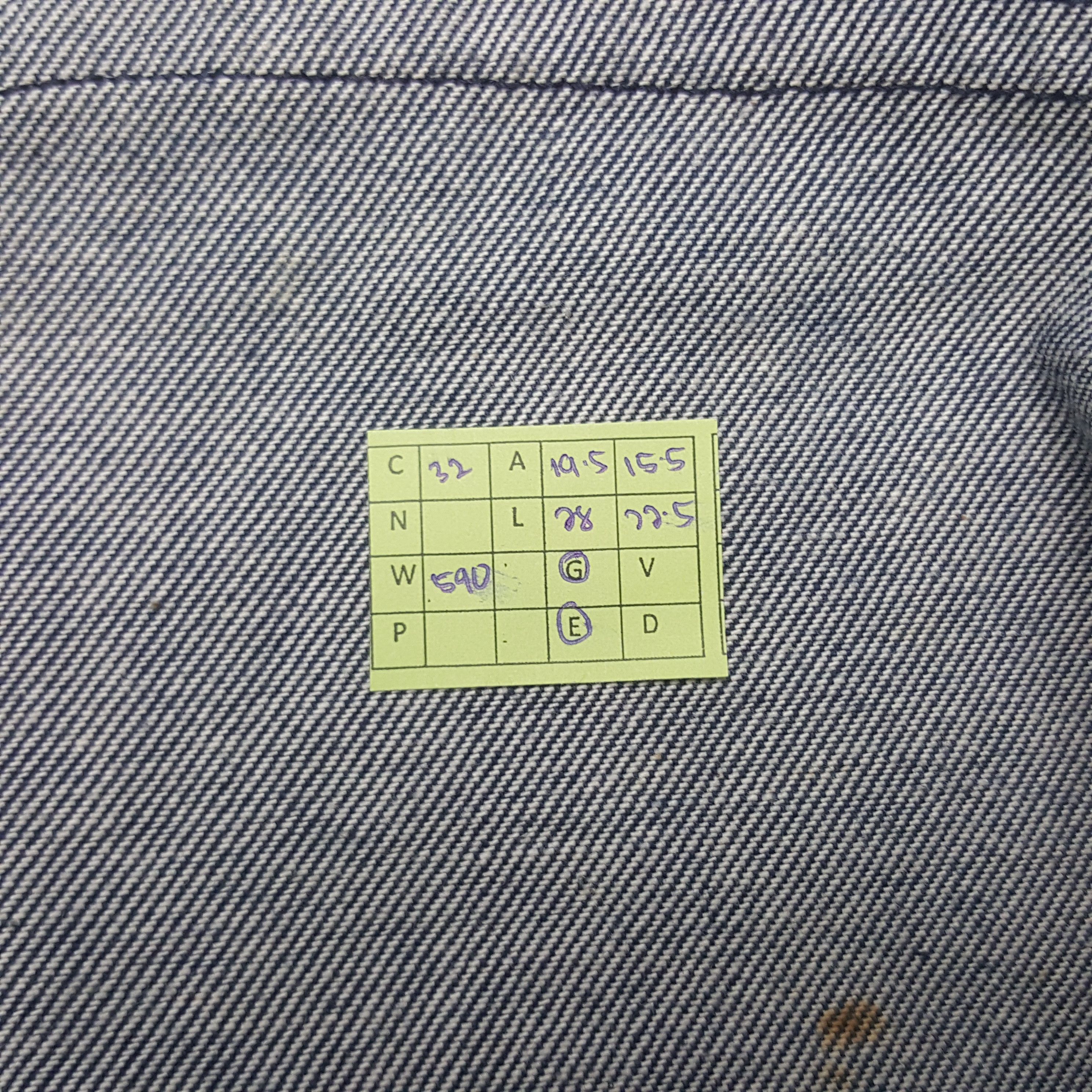 Vintage Vintage Japanese Style Denim Shirt Button Up 32 Size US M / EU 48-50 / 2 - 7 Thumbnail