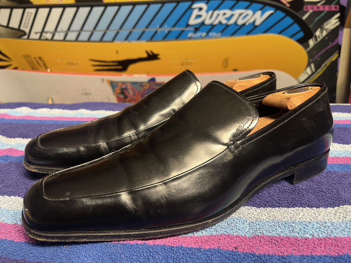Prada Prada dress shoes (fits like an 11.5) Size US 11.5 / EU 44-45 - 1 Thumbnail