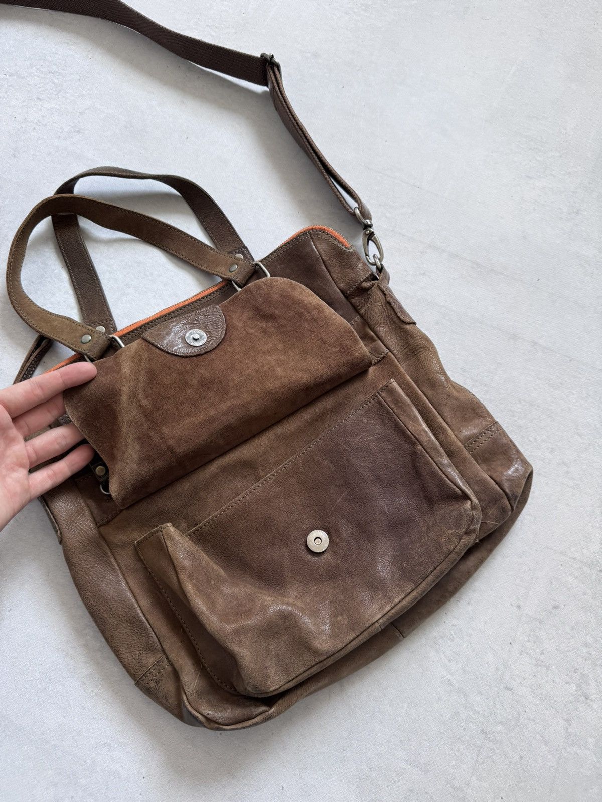 Other Cowboys Bags 100% Leather Vintage Unisex Shoulder Bag Size ONE SIZE - 4 Thumbnail