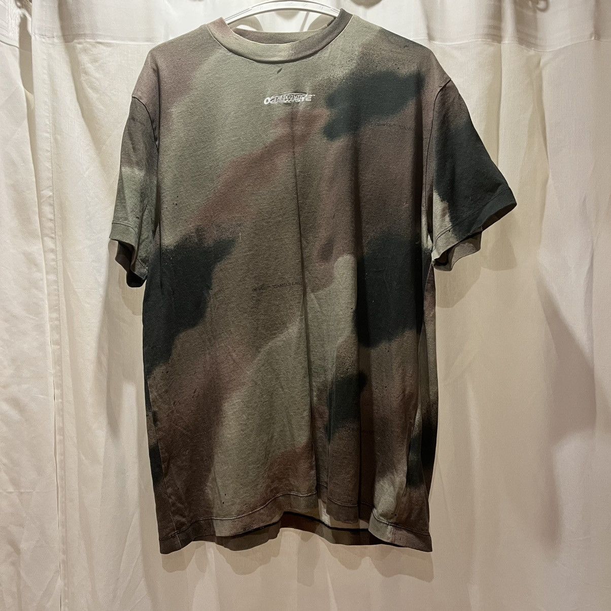 Off-White Off-White camouflage tee Size US S / EU 44-46 / 1 - 1 Thumbnail
