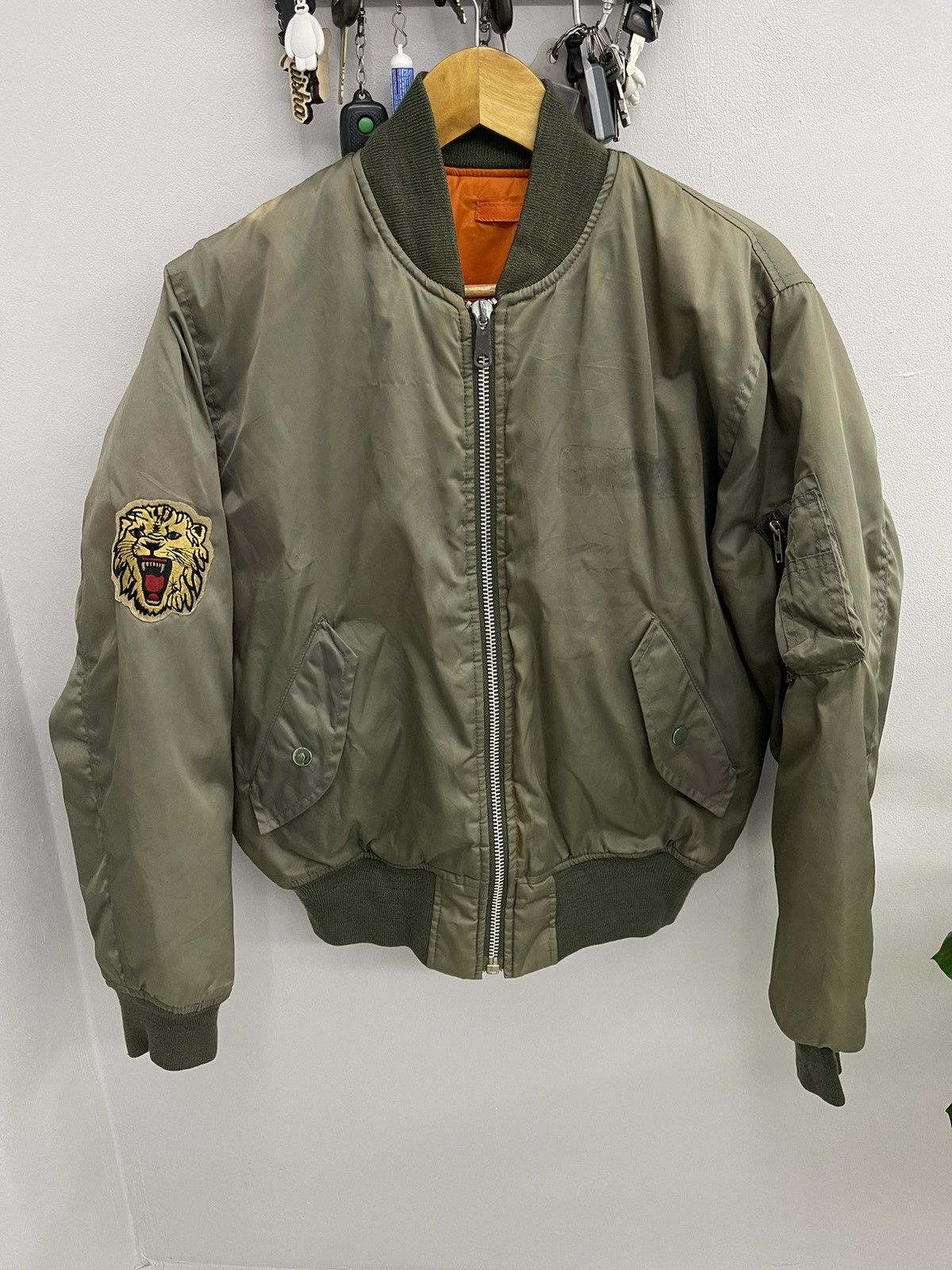 Alpha Industries Vintage 80s Alpha Industries USAF MA-1