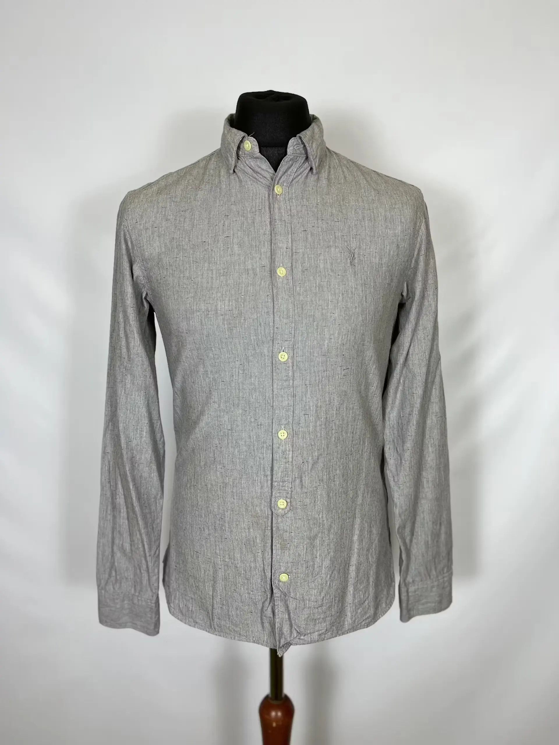 Allsaints × Japanese Brand All Saints Waycross LS shirt Size US S / EU 44-46 / 1 - 1 Thumbnail