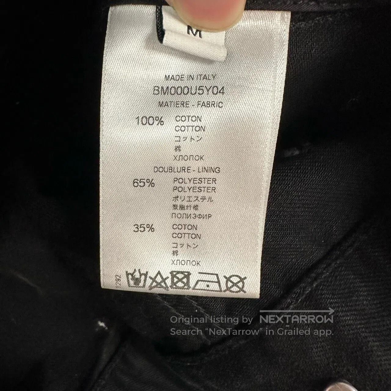 Givenchy givenchy distressed denim jacket with tag. Size US M / EU 48-50 / 2 - 4 Thumbnail