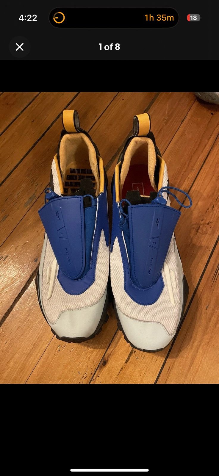 Shoes Pyer Moss Trail Fury Reebok Pyer Moss X Experiment Trail