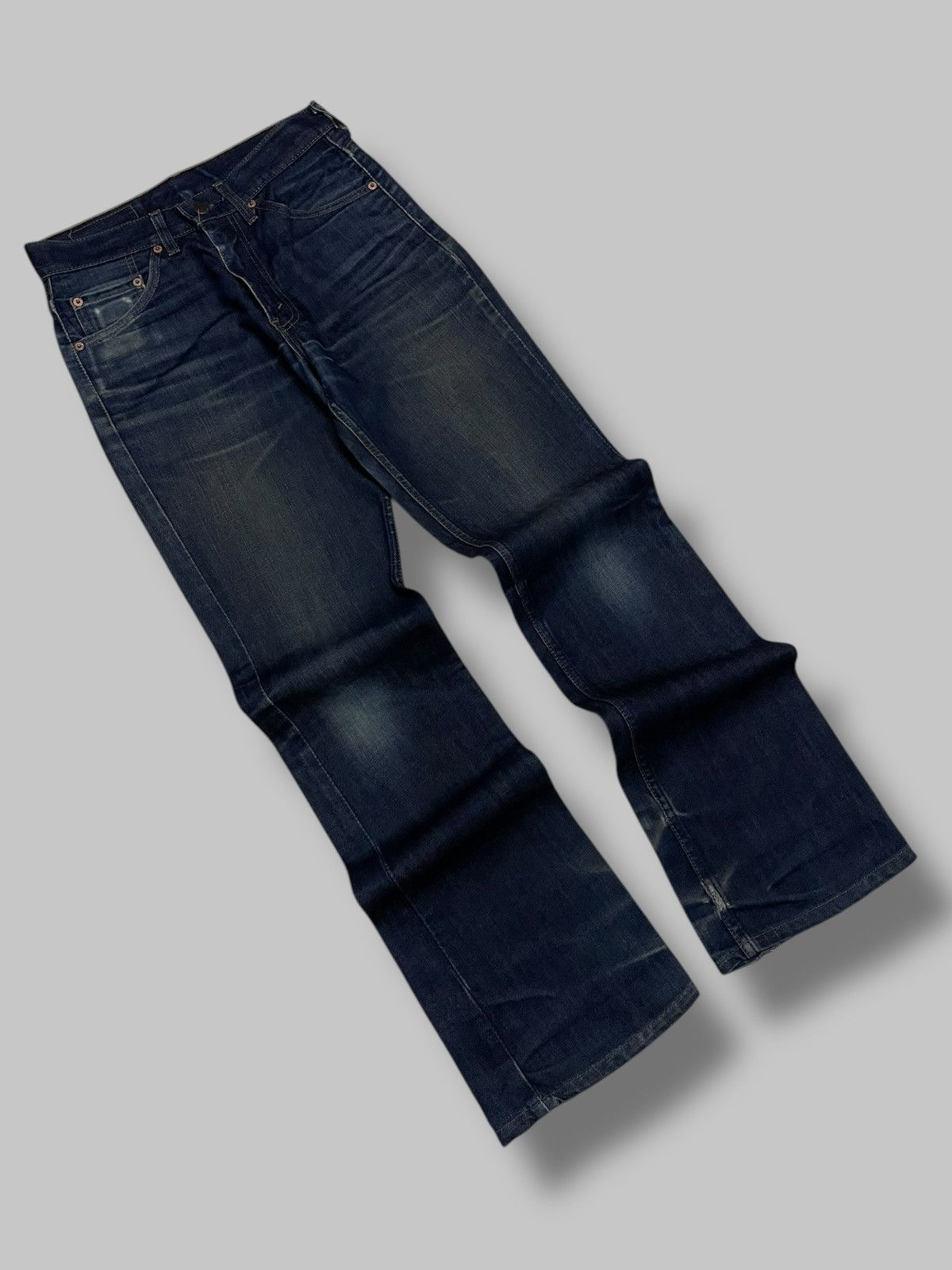 Levi's Vintage Clothing Vintage 1990s Designer Levis 517 Flared Distressed Classic Size US 28 / EU 44 - 2 Thumbnail