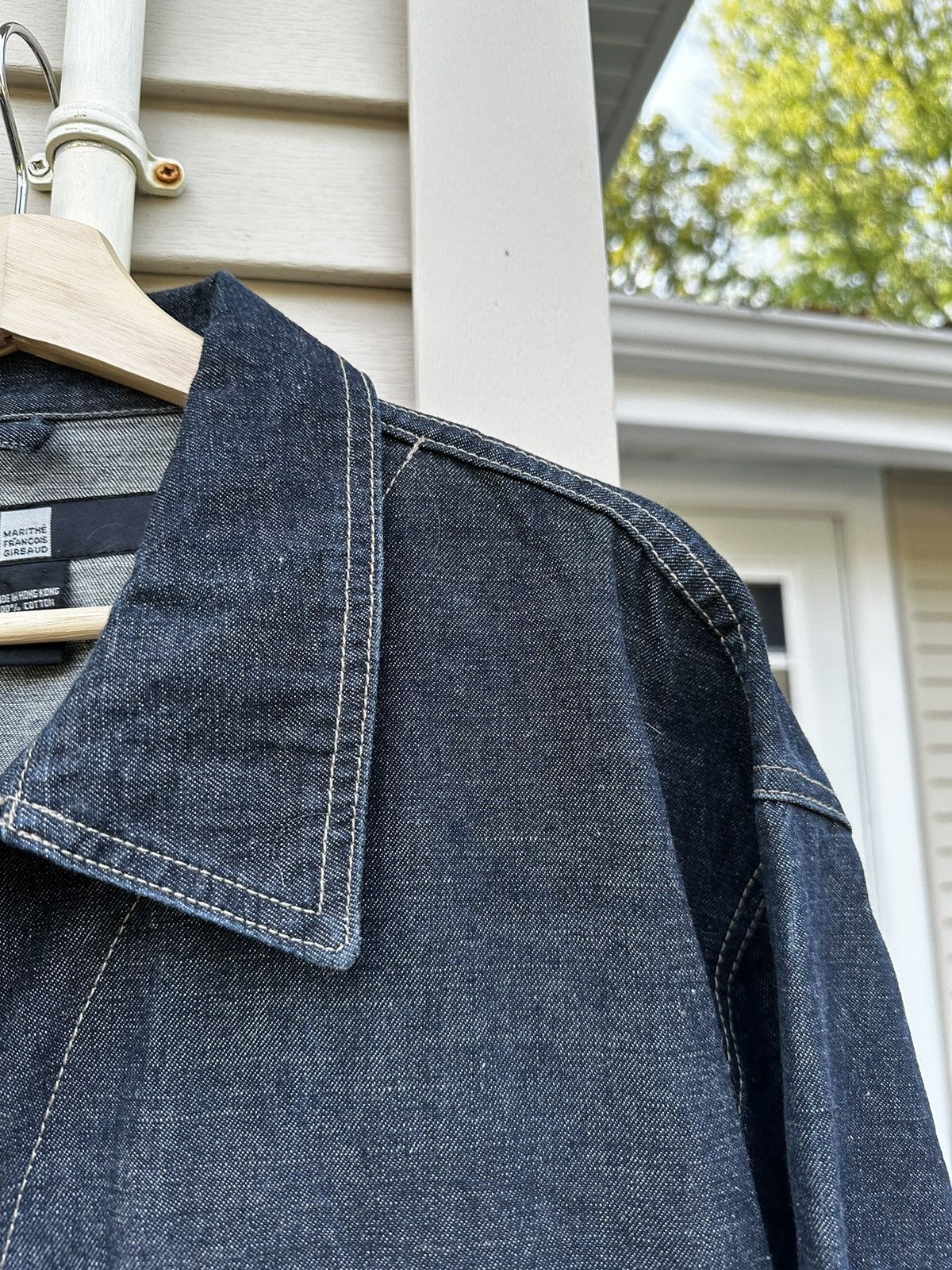 Marithe + Francois Girbaud Vintage Girbaud Heavy Denim Jumpsuit Size US 38 / EU 54 - 4 Thumbnail