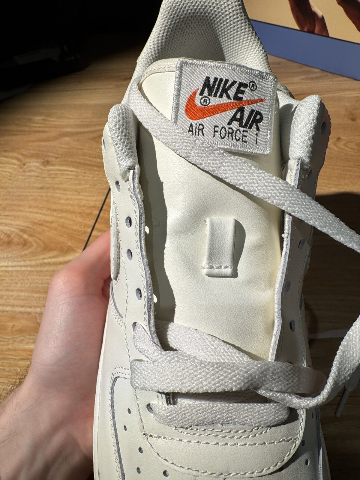 Nike Nike Air Force 1 Low Swoosh Pack All Star Sail Size US 10 / EU 43 - 2 Thumbnail