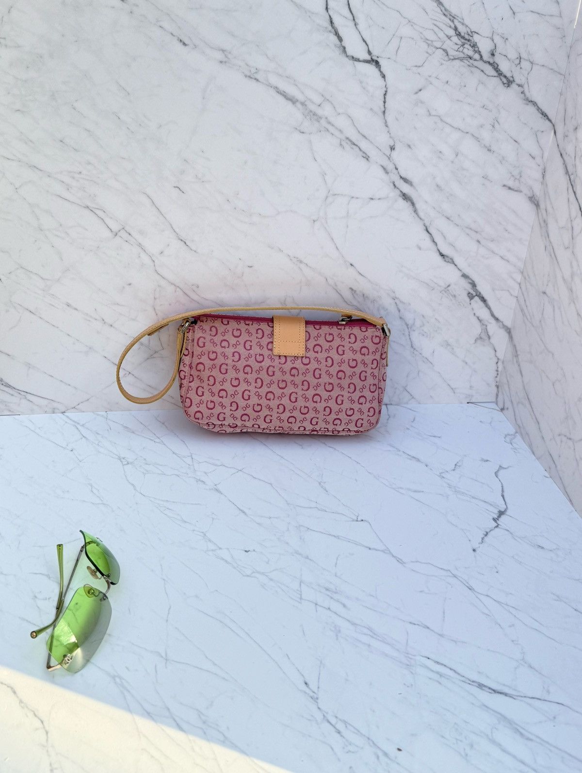 Guess Guess vintage mini pink bag Size ONE SIZE - 15 Thumbnail