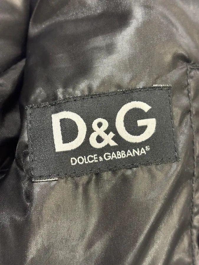 Dolce & Gabbana 2000s Dolce & Gabbana Dark Purple Nylon Quilted Jacket Size US S / EU 44-46 / 1 - 12 Thumbnail
