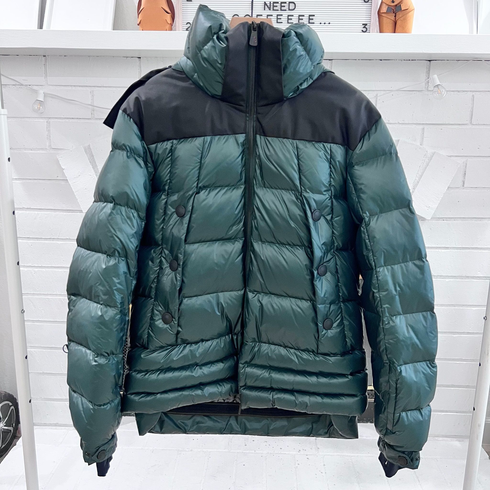 Moncler Moncler Grenoble Valberg Down Ski Technical Hooded Jacket Size US L / EU 52-54 / 3 - 1 Thumbnail